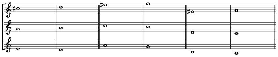 ドリア旋法　ミクソリディア旋法　エオリア旋法　導音　対旋律　1:1　協和音程　不協和音程　ソプラノ　アルト　テノール　音程　対位法　音楽理論